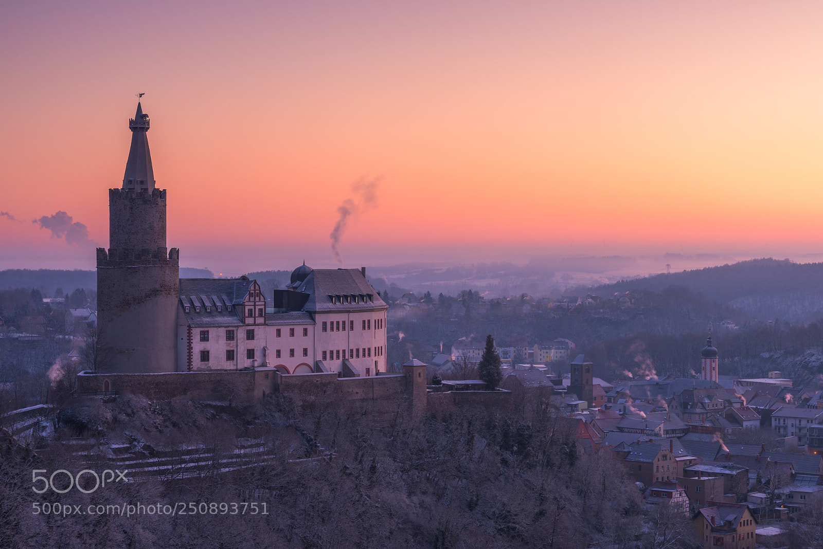 Nikon D800 sample photo. Winter sunrise photography
