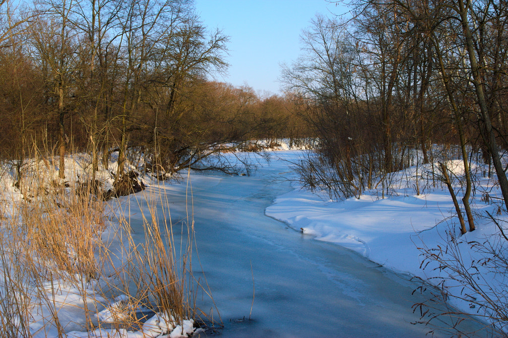 winter creek by Vladislav Lezhaisky on 500px.com