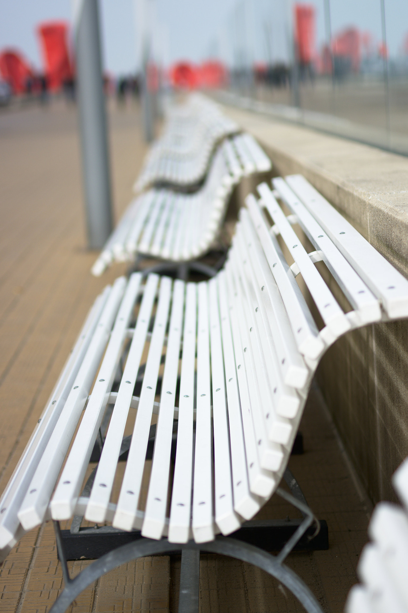 Sigma 50mm F1.4 DG HSM Art sample photo. Benches of ostend photography