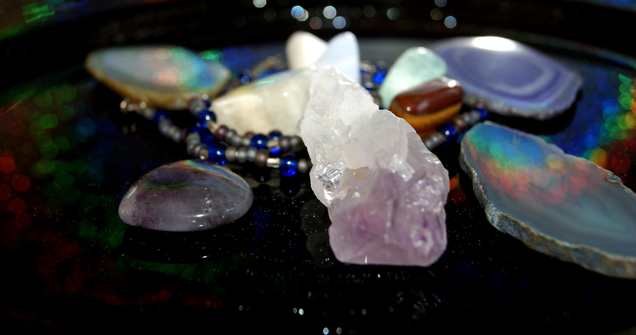 Sony Alpha DSLR-A330 sample photo. Crystals photography