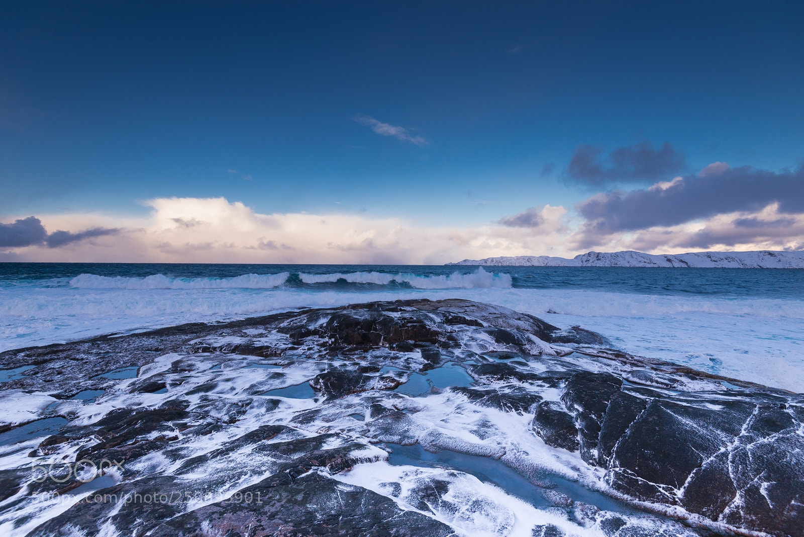 Nikon D610 sample photo. Arctic ocean coast photography