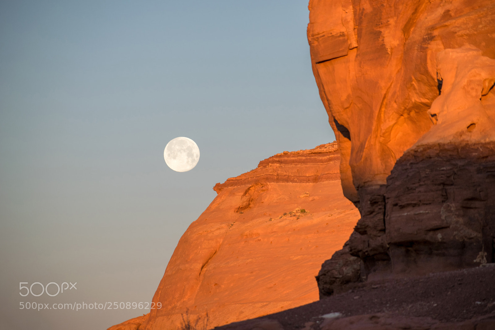 Nikon D5300 sample photo. Sunrise moonset at teardrop photography