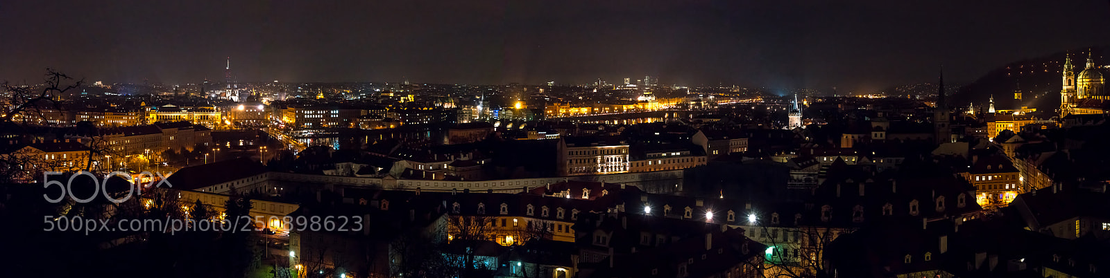 Sony a7R II sample photo. Prague panorama photography