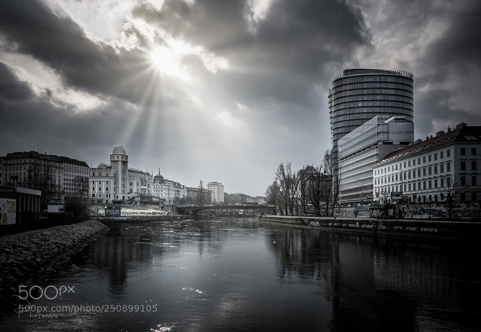 Sony a6000 sample photo. Donaukanal - urania photography