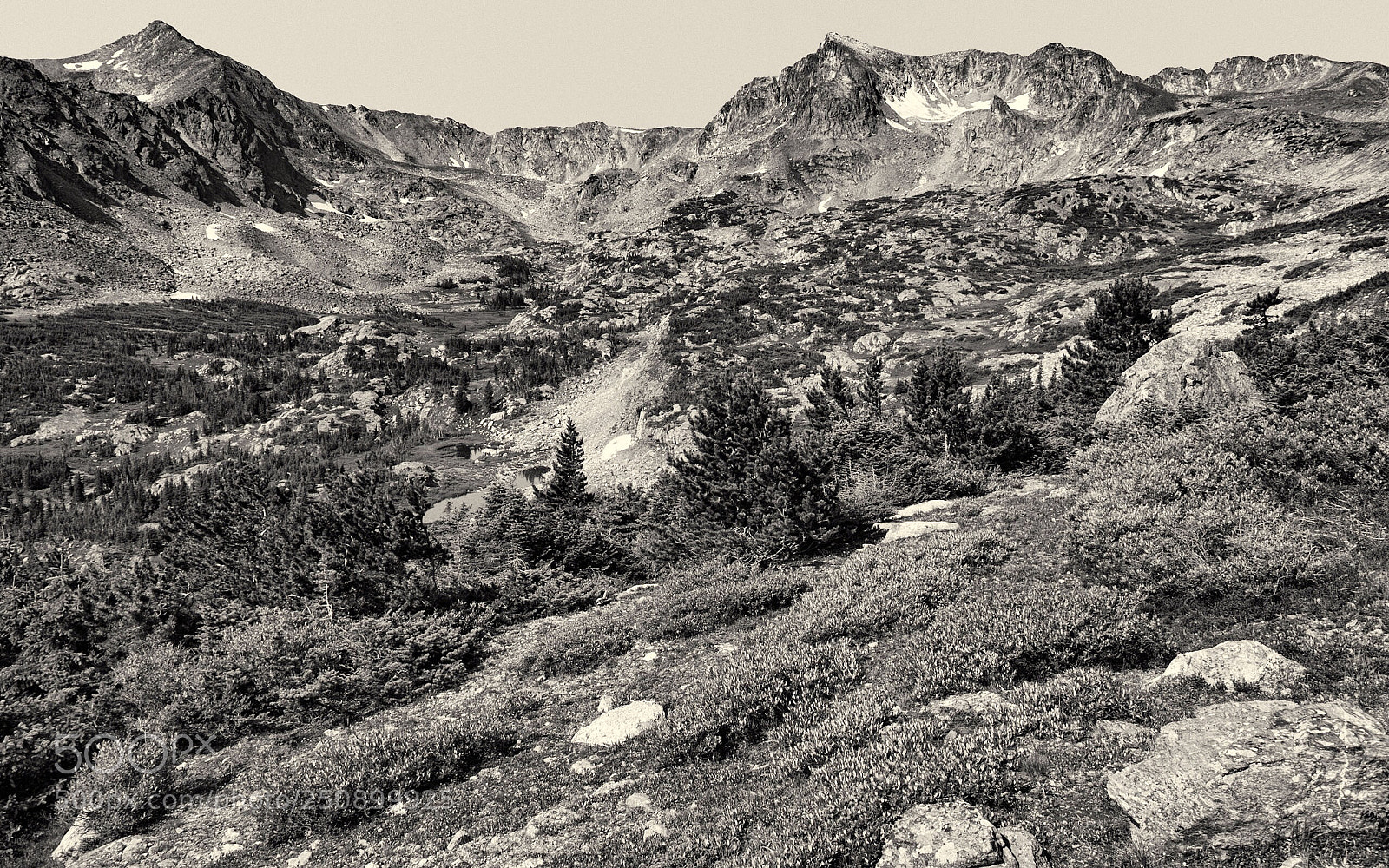 Canon EOS 5D Mark II sample photo. Arapaho pass photography
