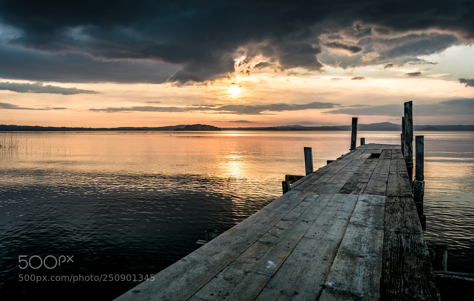 Nikon D5300 sample photo. Lago al tramonto photography