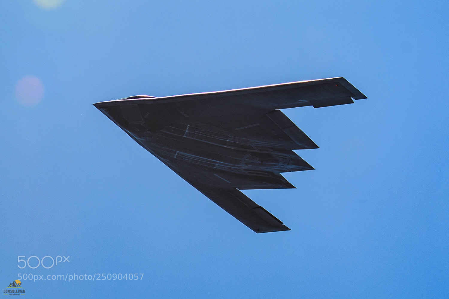 Nikon D500 sample photo. B-2 stealth bomber photography
