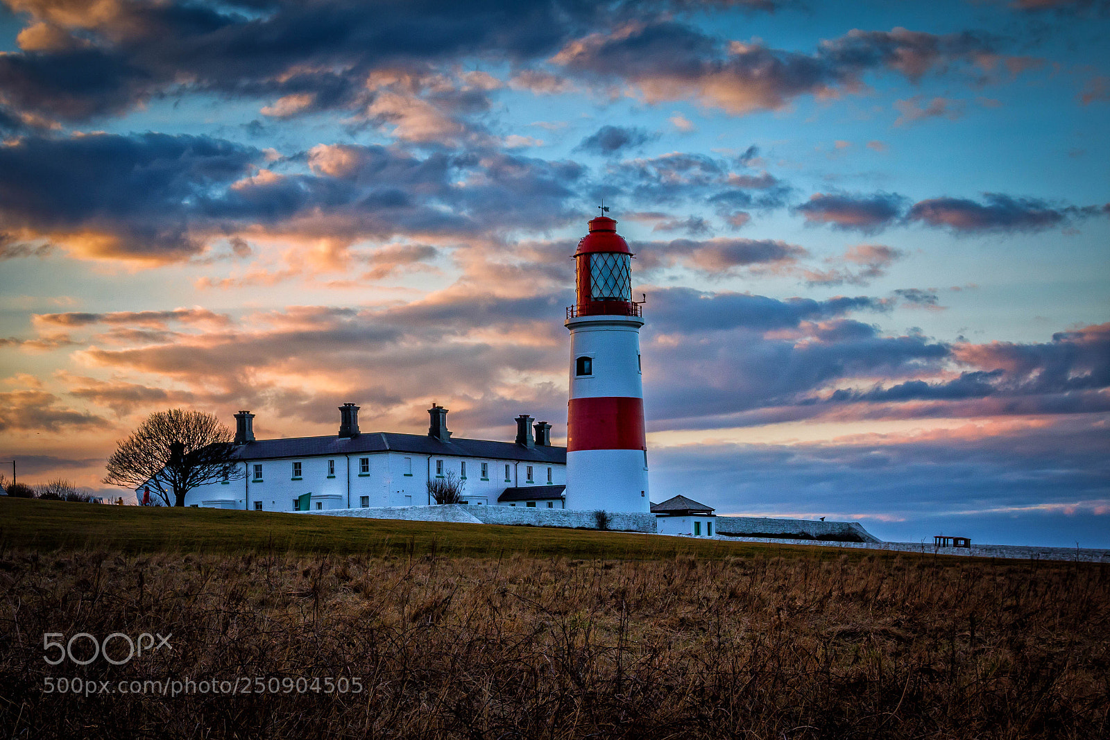 Canon EOS 70D sample photo. Souter lighthouse photography
