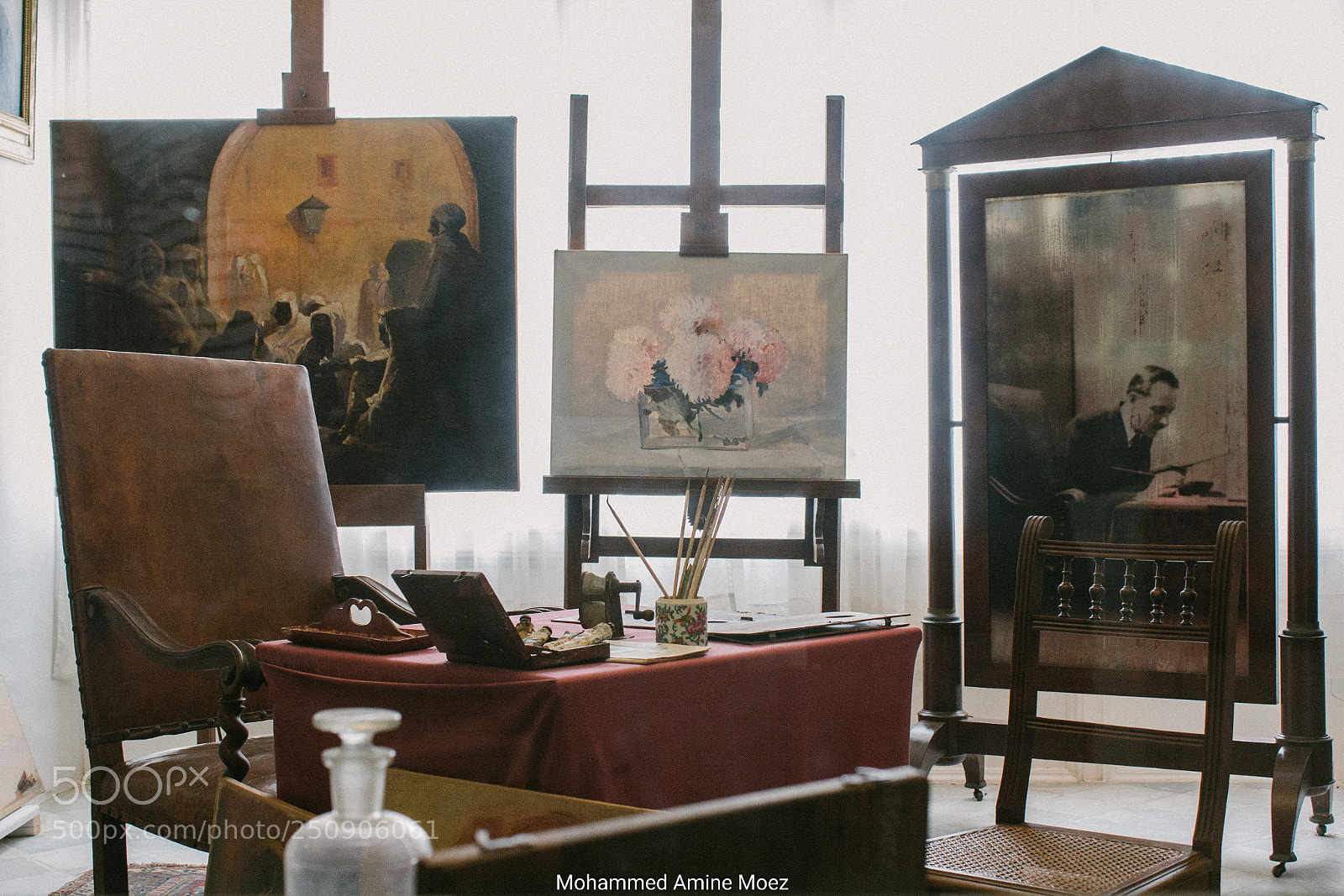 Canon EOS 60D sample photo. The painter's studio photography