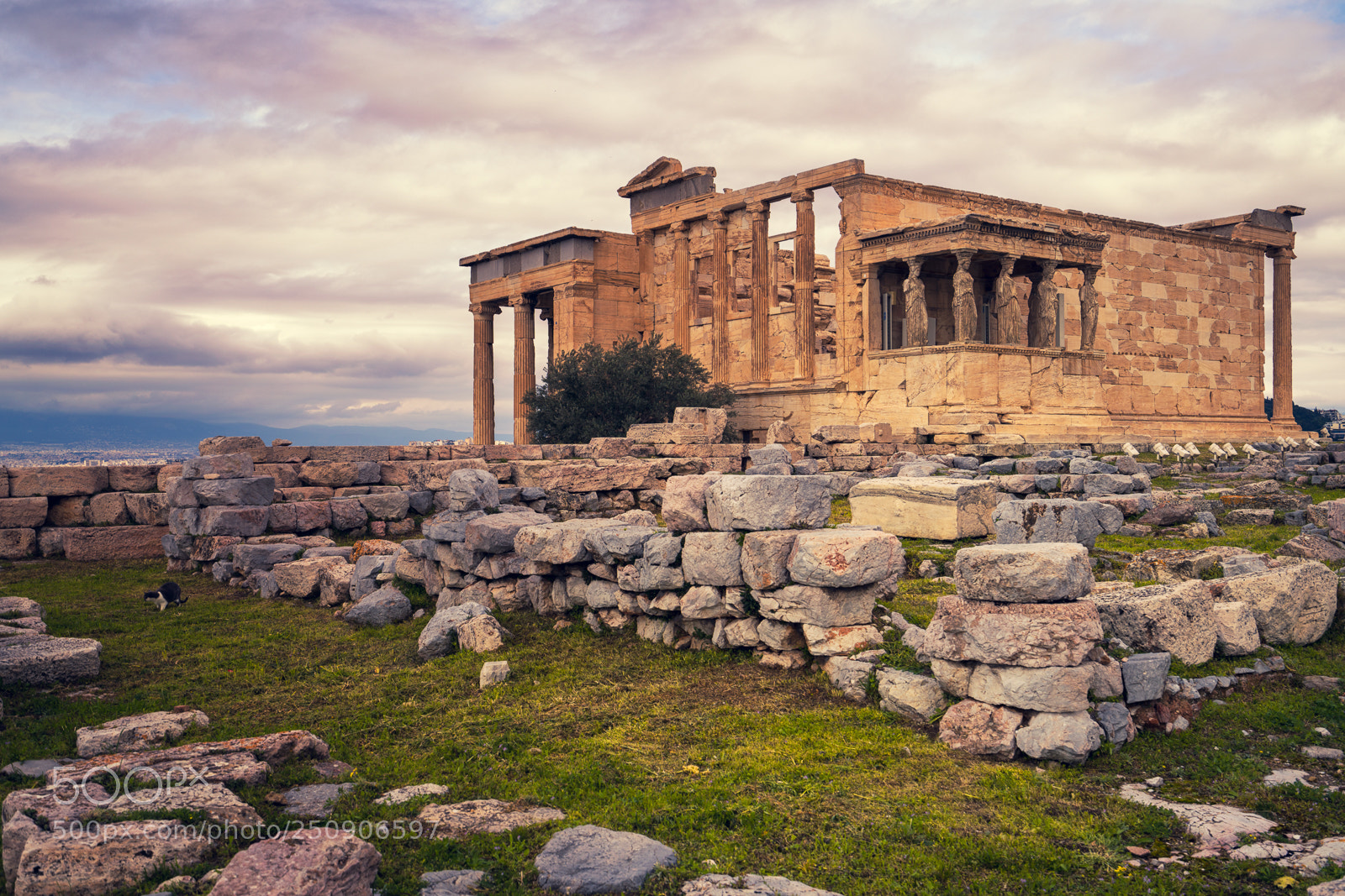 Sony a7R II sample photo. Erechtheion photography