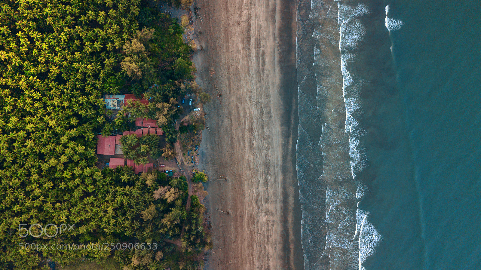 DJI FC220 sample photo. Dapoli beach photography