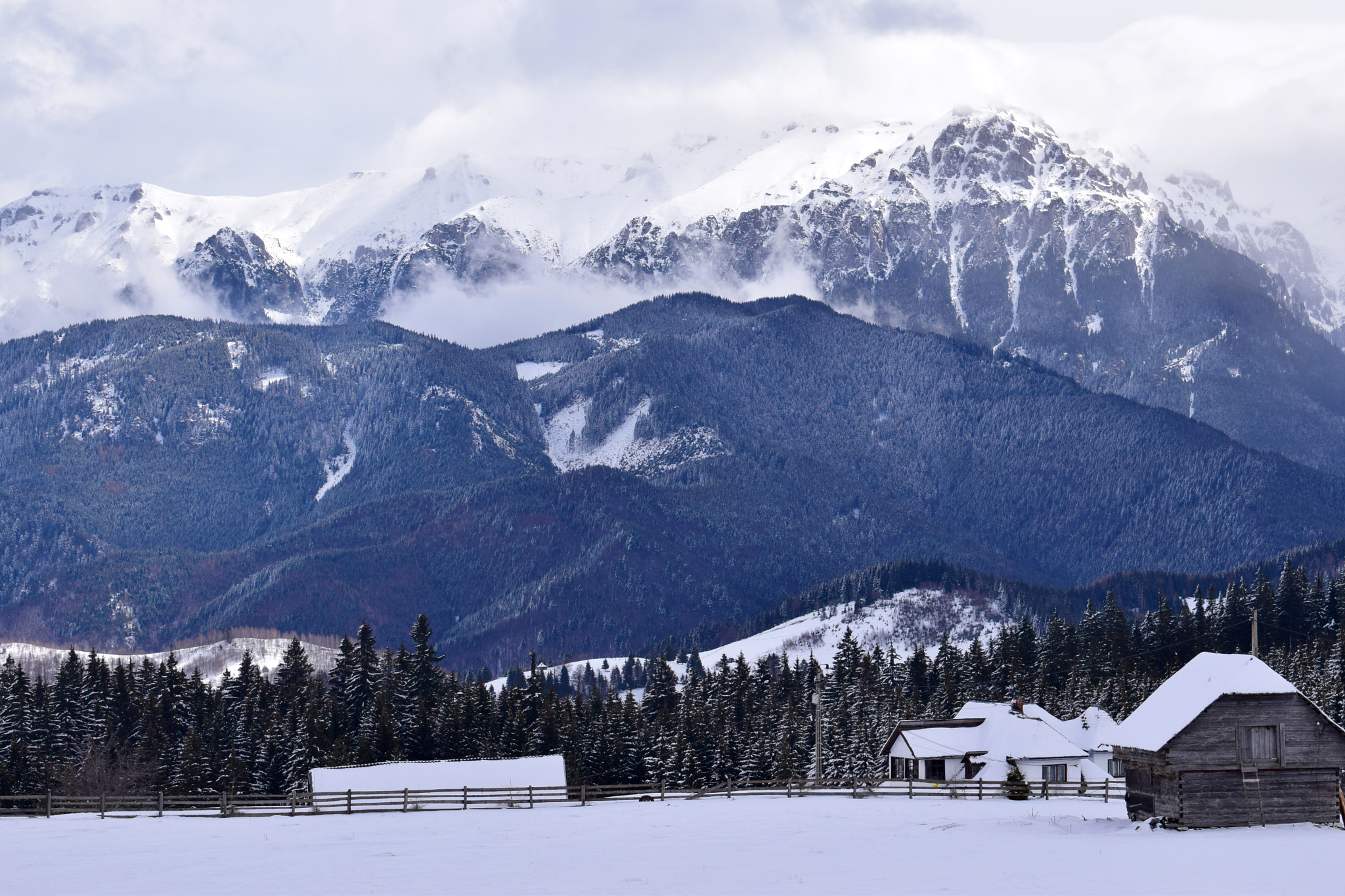 Nikon D5300 sample photo. Winter time in the mountains photography