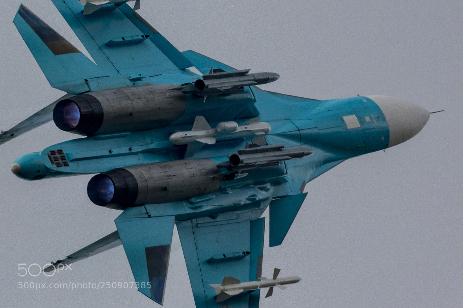 Canon EOS 7D Mark II sample photo. Su-34 fullback photography