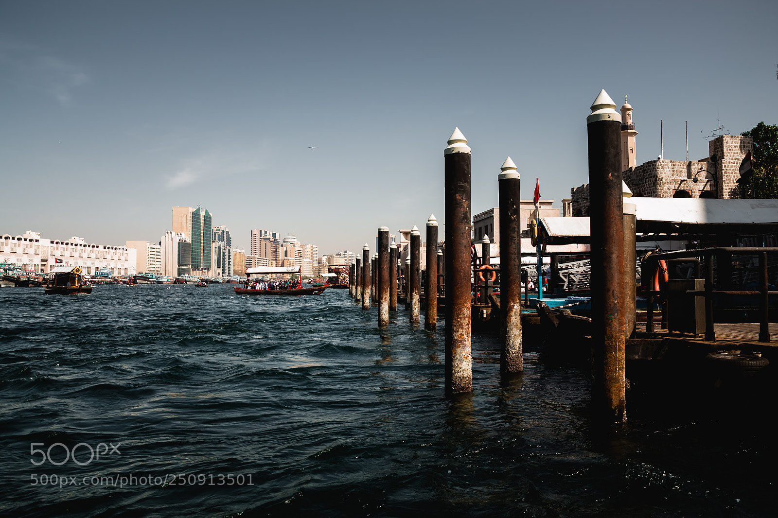 Nikon D3100 sample photo. Dubai creek photography