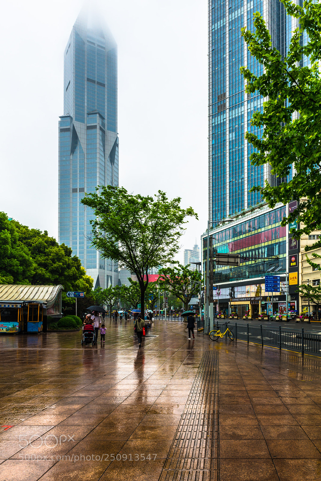 Nikon D800 sample photo. Shanghai fog photography