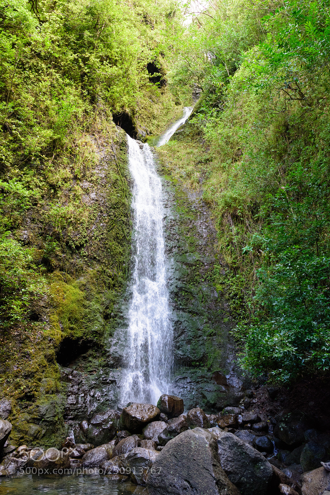 Nikon D7200 sample photo. Luhumahu falls, hawaii photography