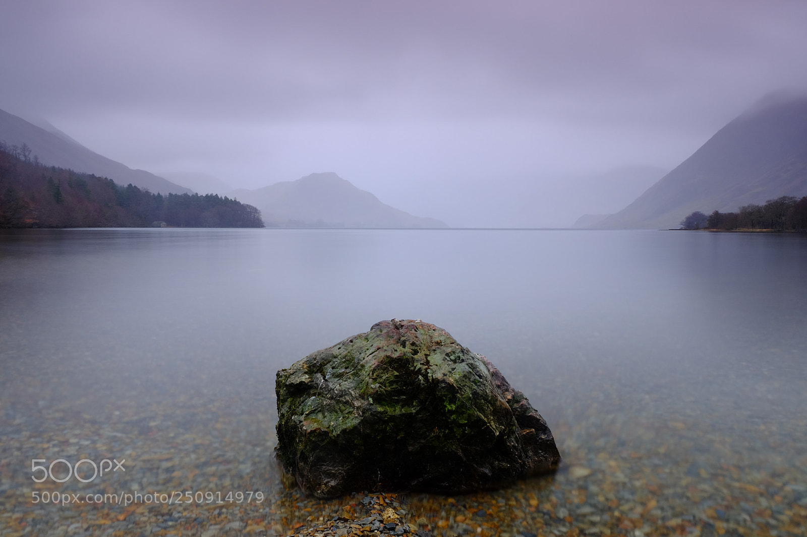 Fujifilm X-T1 sample photo. Low cloud over crummock photography