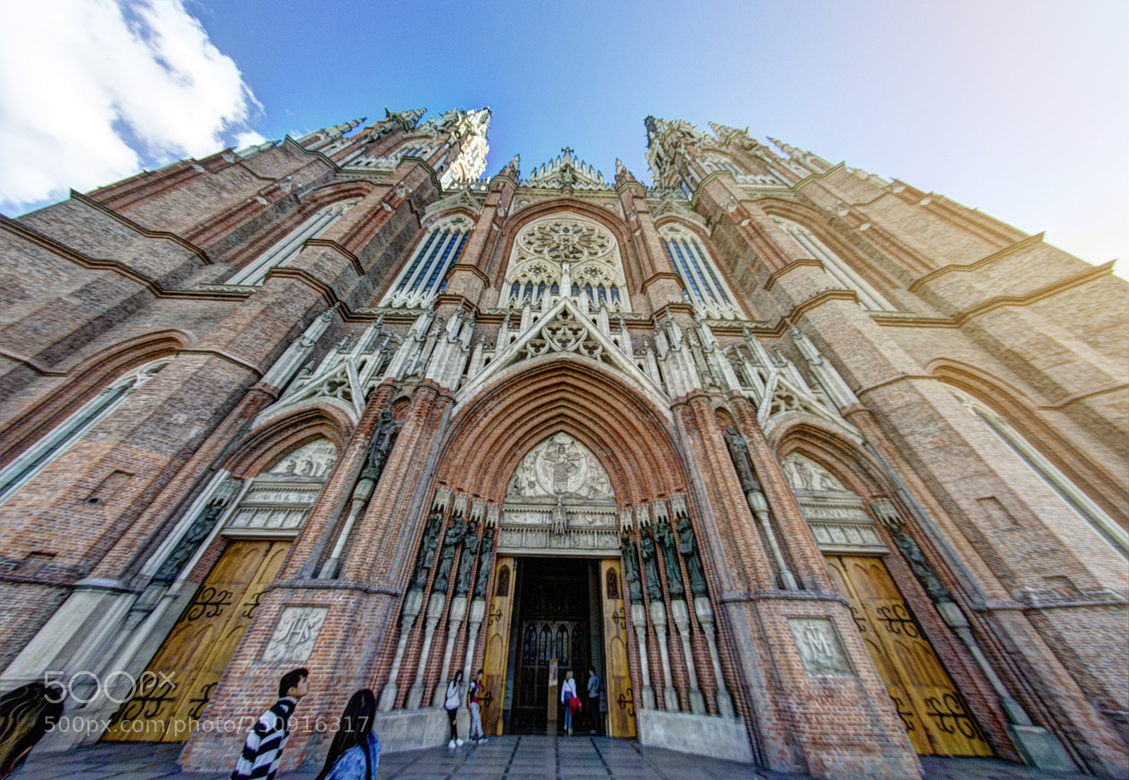 Nikon D3100 sample photo. Catedral de la plata photography