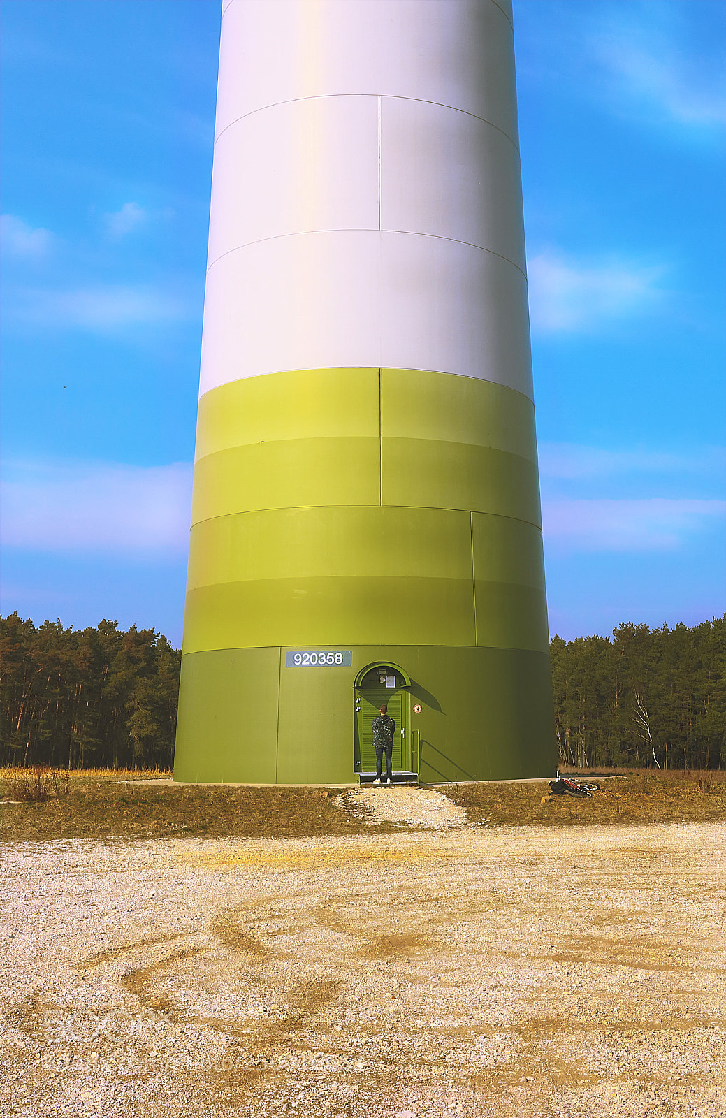 Canon EOS 70D sample photo. Wind turbine photography