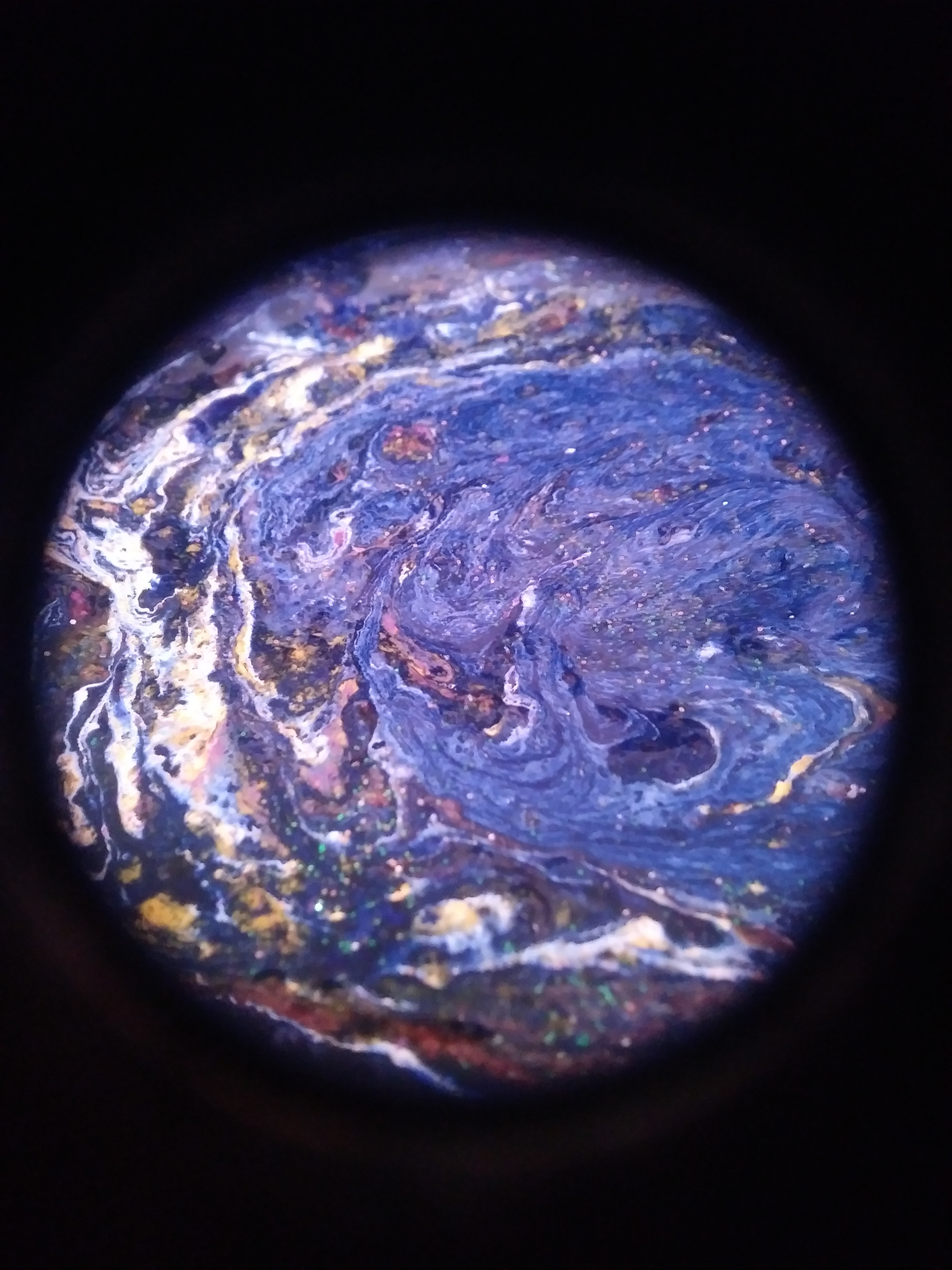 LG ARISTO sample photo. Blue soil photography
