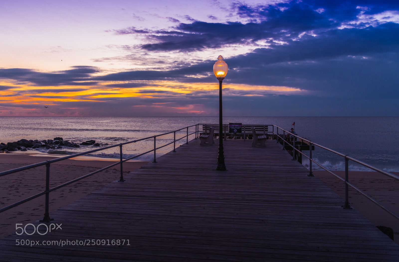 Nikon D850 sample photo. Lighted walkway photography
