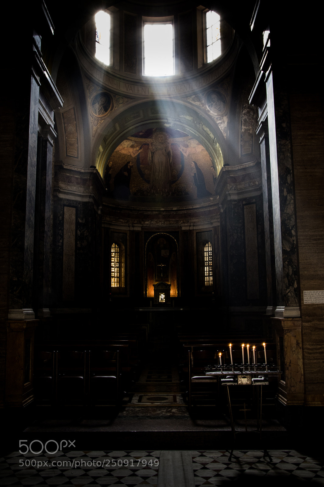 Nikon D7200 sample photo. Basilica di santa prassede photography
