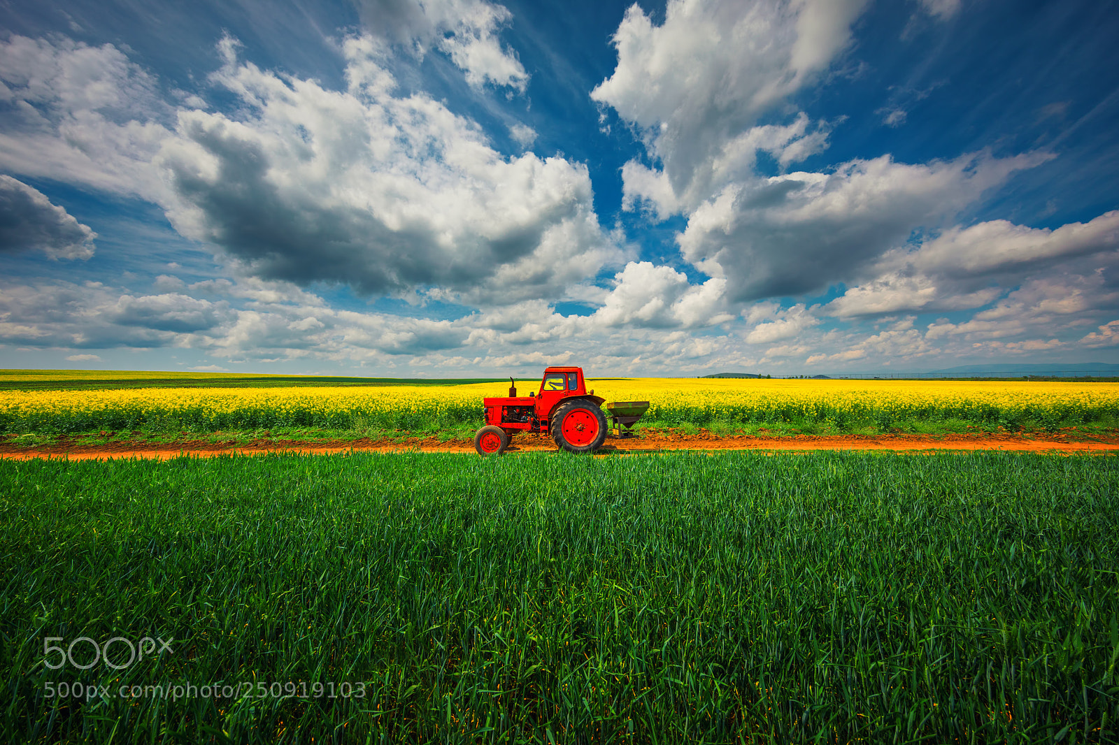 Canon EOS 5D Mark IV sample photo. Tractor in the agricultural photography
