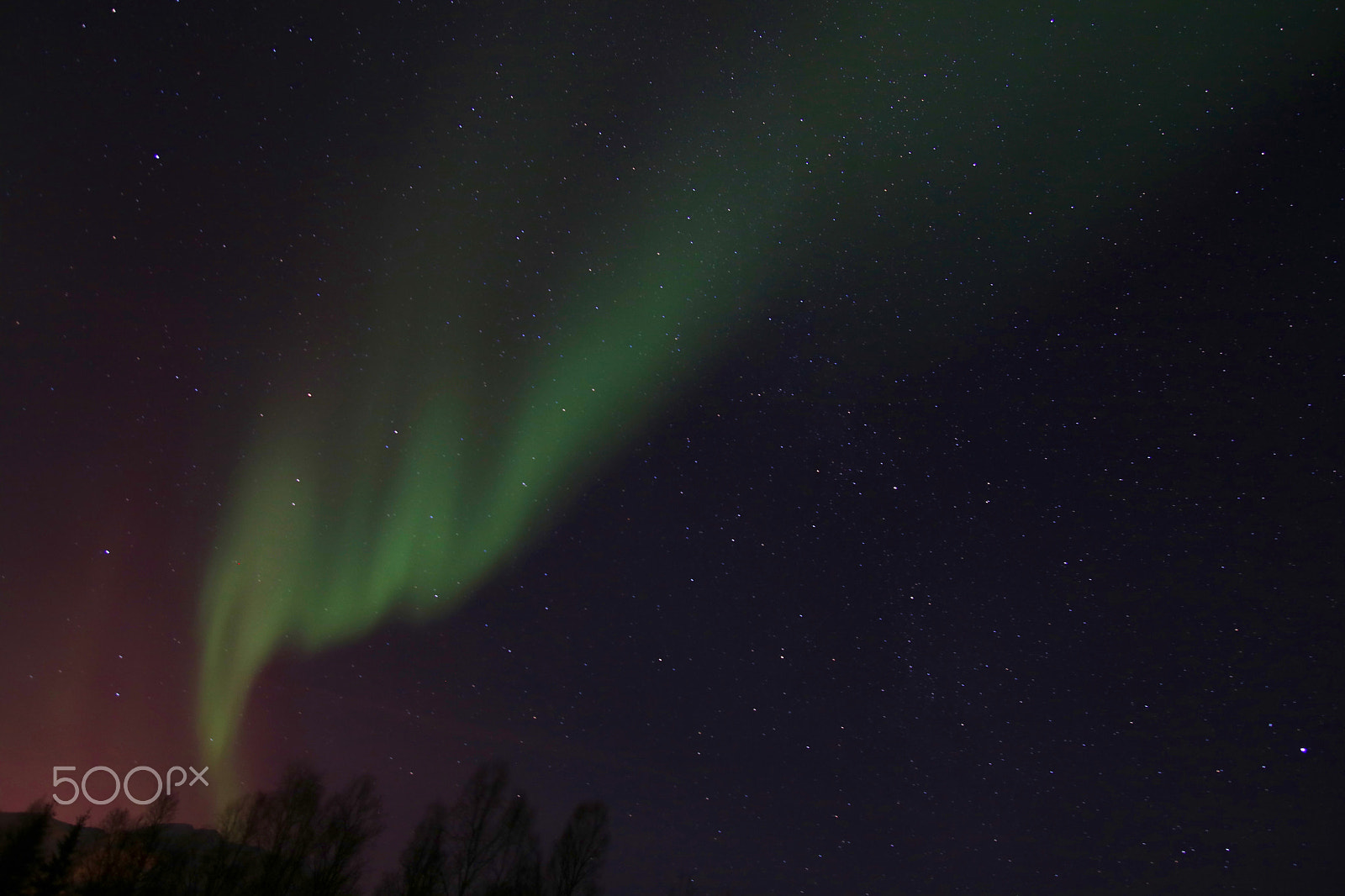 Canon EOS 750D (EOS Rebel T6i / EOS Kiss X8i) + Tamron SP AF 17-50mm F2.8 XR Di II LD Aspherical (IF) sample photo. Aurora borealis @ svensby photography