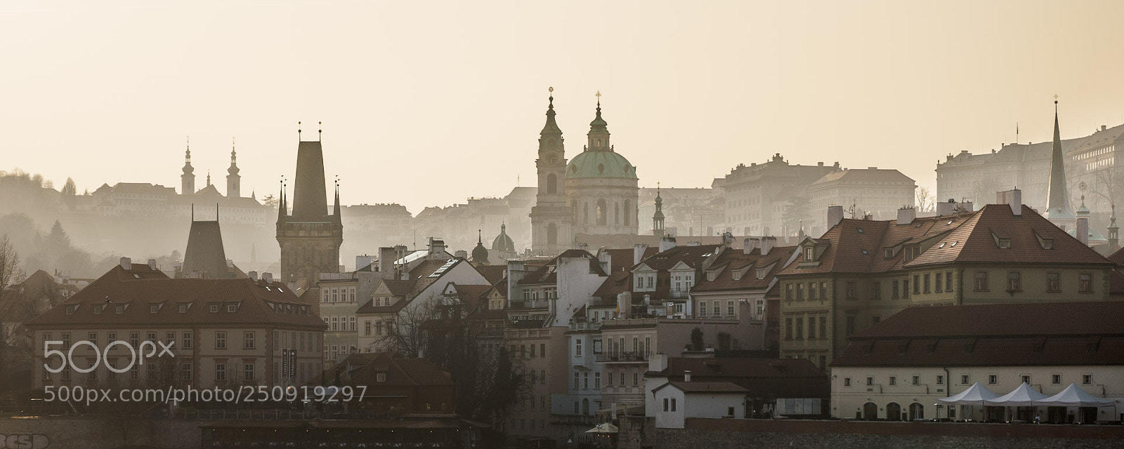 Sony a7 sample photo. Prague skyline photography