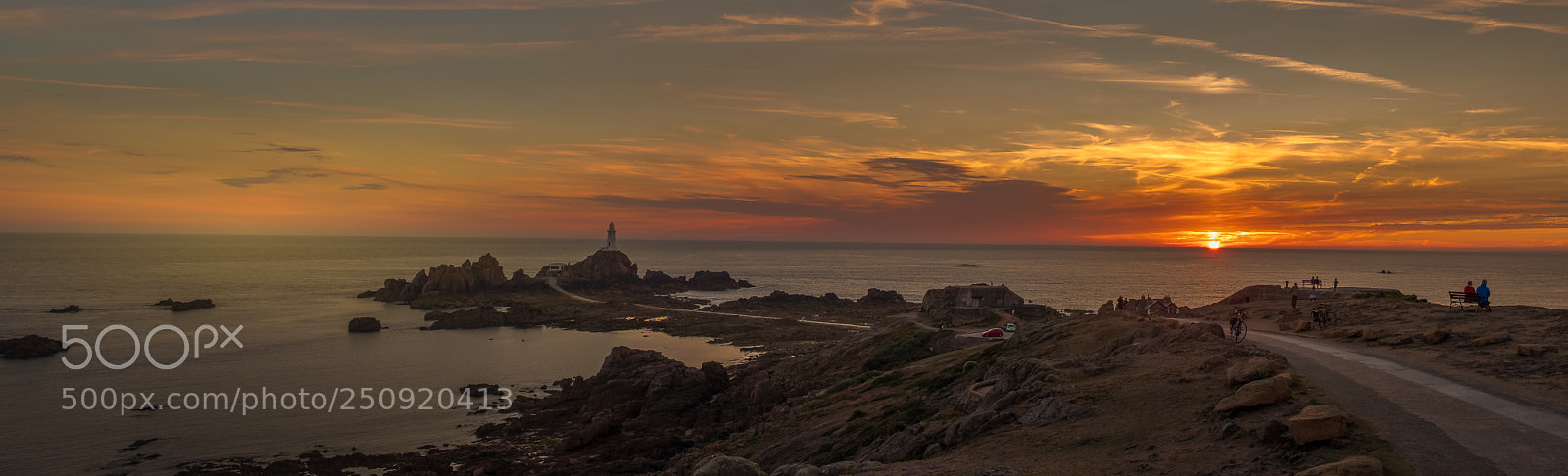 Canon EOS 760D (EOS Rebel T6s / EOS 8000D) sample photo. Sunset on corbir lighthouse photography