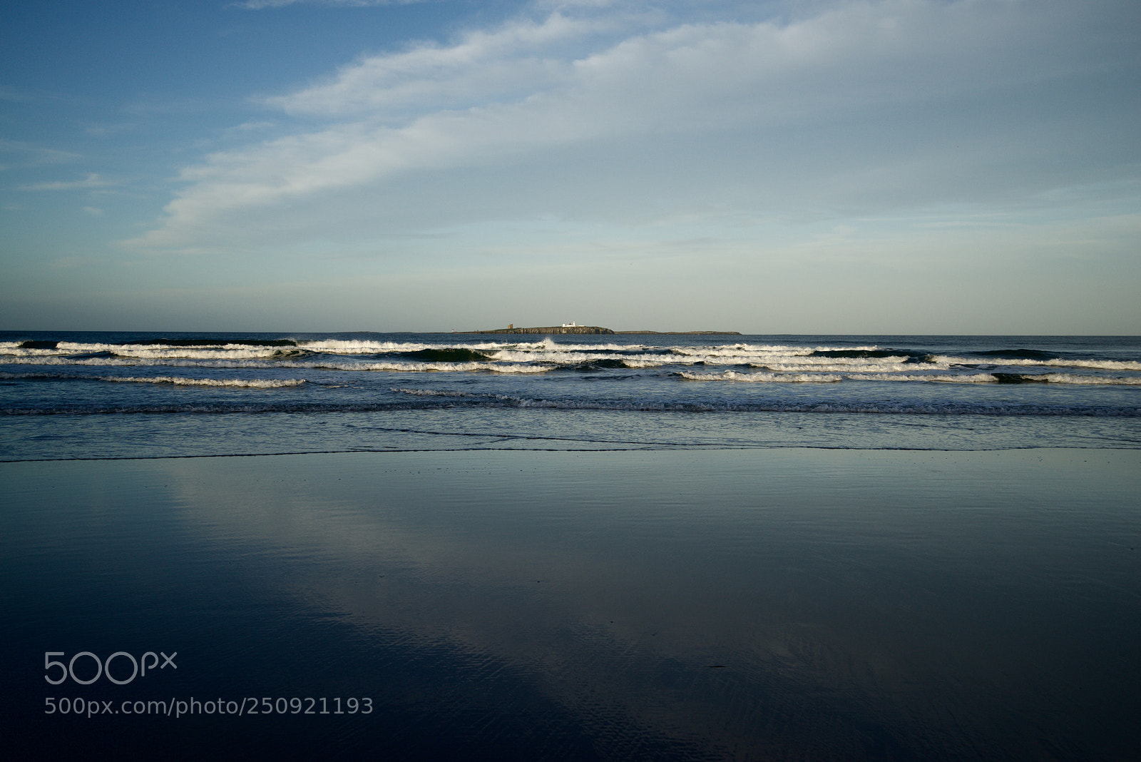 Sony a7R sample photo. Reflective farne islands photography