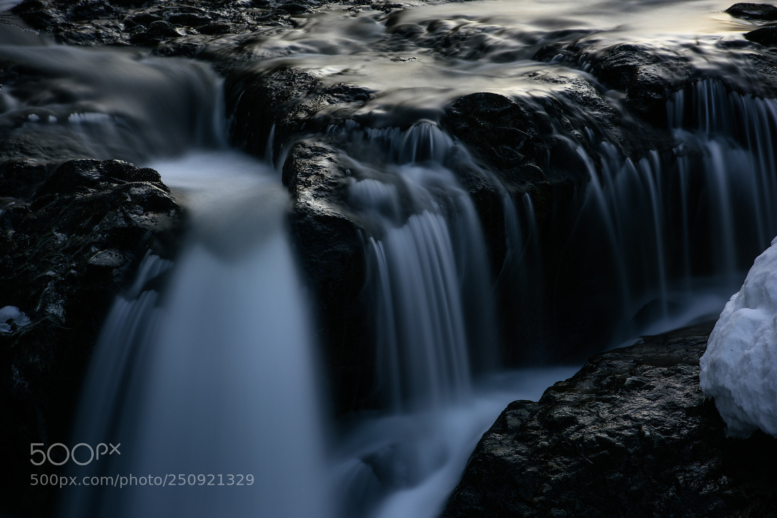 Nikon D810 sample photo. Gentle waterfall photography