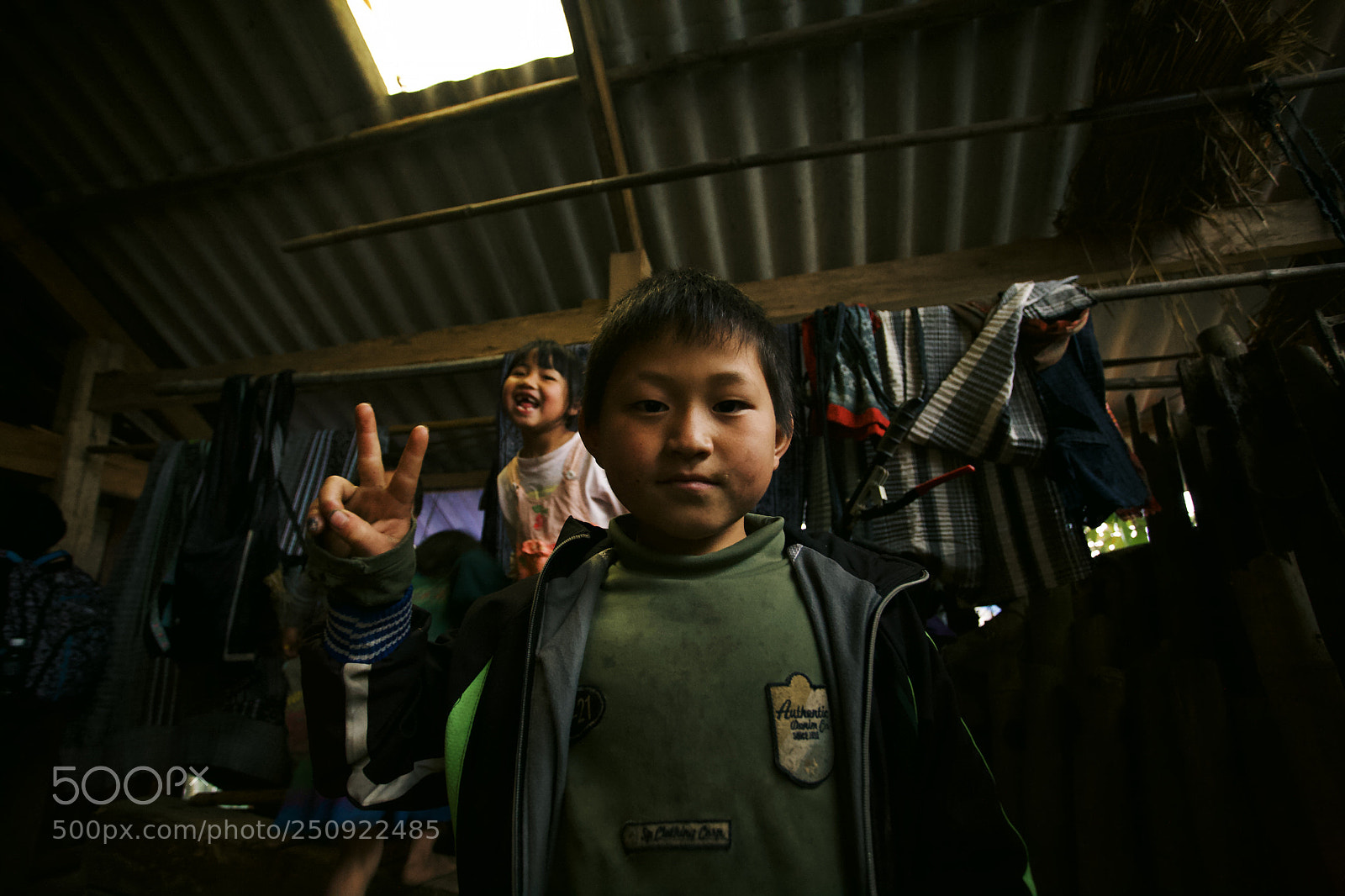 Canon EOS 5D sample photo. Hill tribe kid in photography