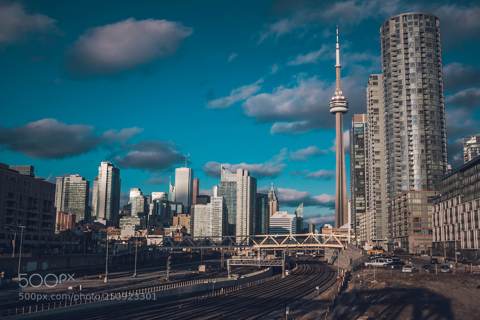 Canon EOS 50D sample photo. Toronto skyline photography