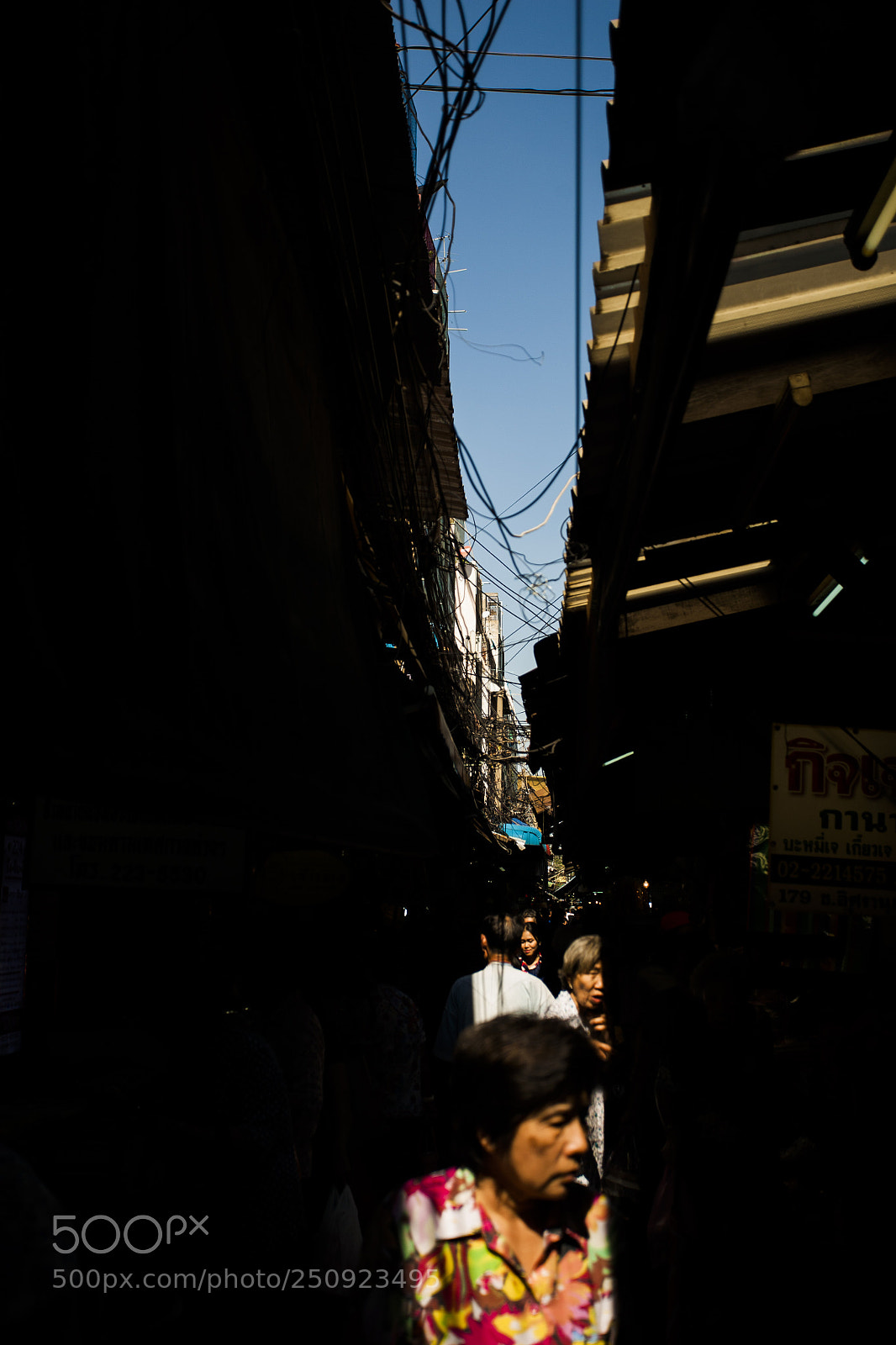 Canon EOS 5D sample photo. Details chinatown - bangkok photography
