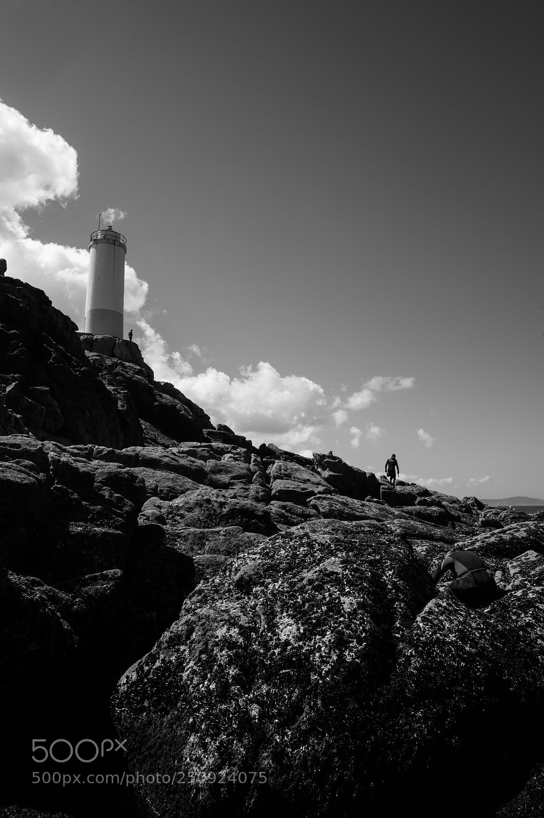 Leica M9 sample photo. Percebeiros in galicia photography