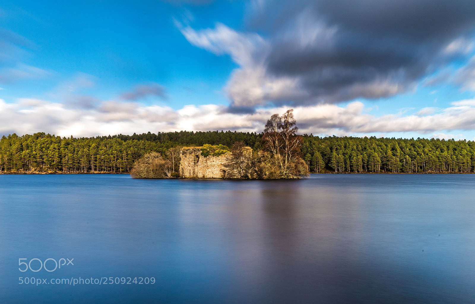 Sony a7R III sample photo. Loch an eilein castle photography