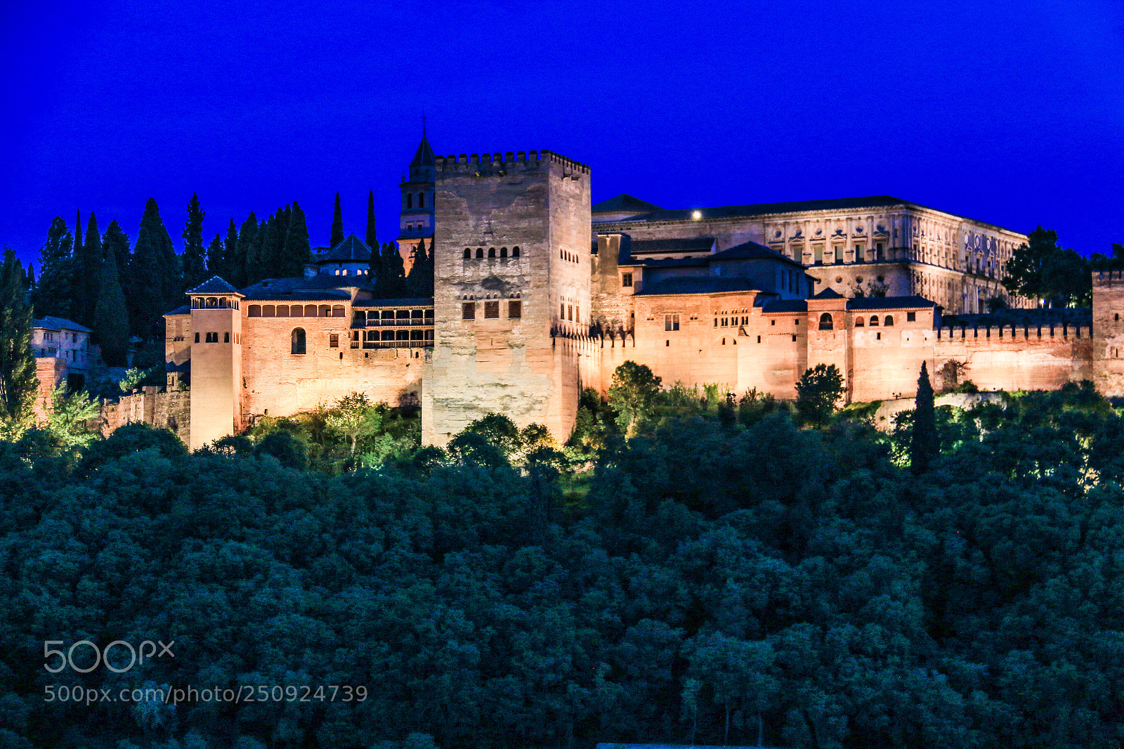 Canon EOS 70D sample photo. The alhambra in granada photography
