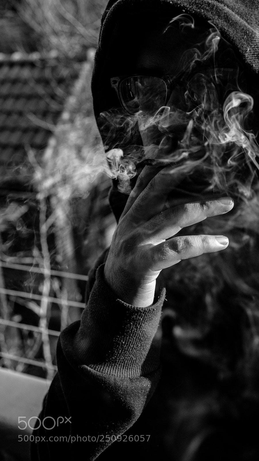 Sony a7 sample photo. Lost in smoke photography