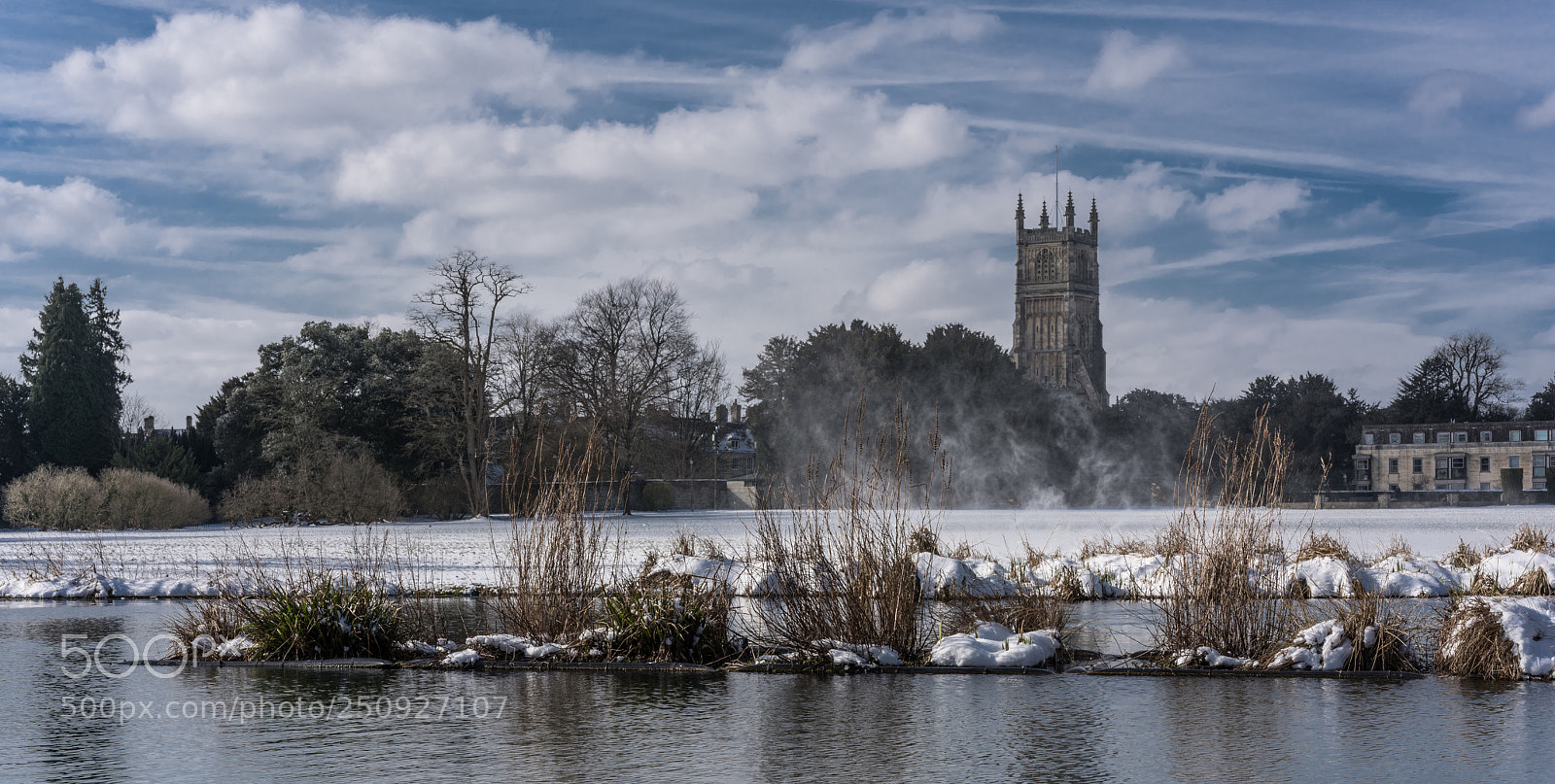 Sony a7R III sample photo. Cirencester snow photography