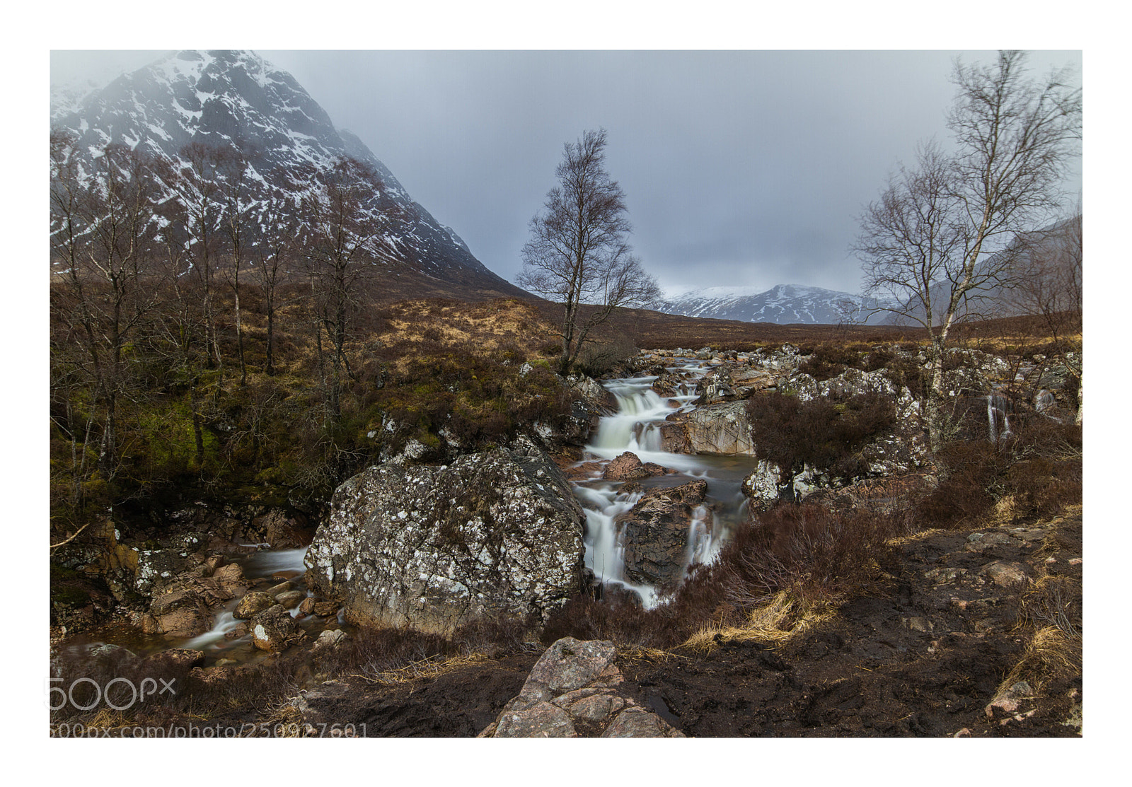 Canon EOS 7D sample photo. Glen etive waterfall photography