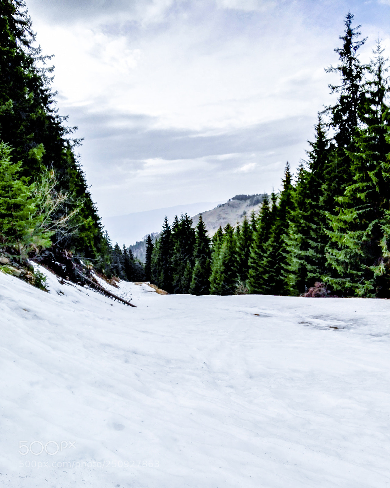 HUAWEI P8 Lite sample photo. Ski slope photography