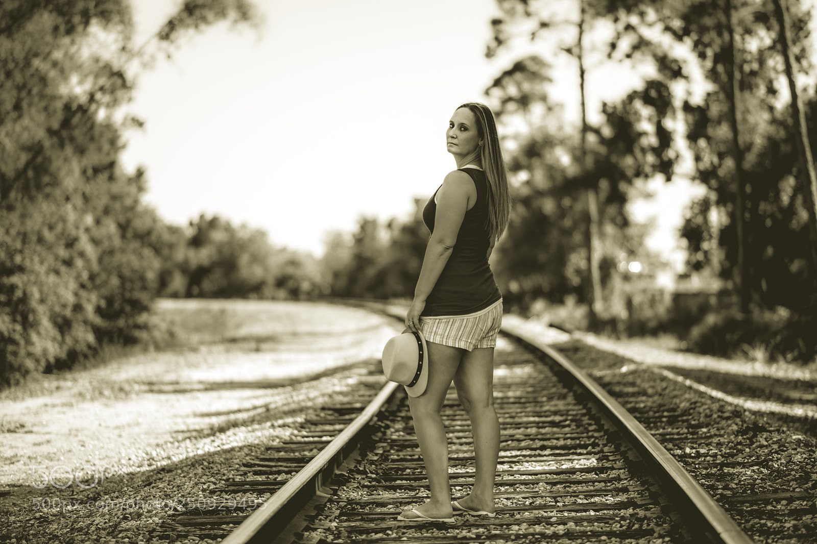 Nikon D850 sample photo. Walk down the tracks photography