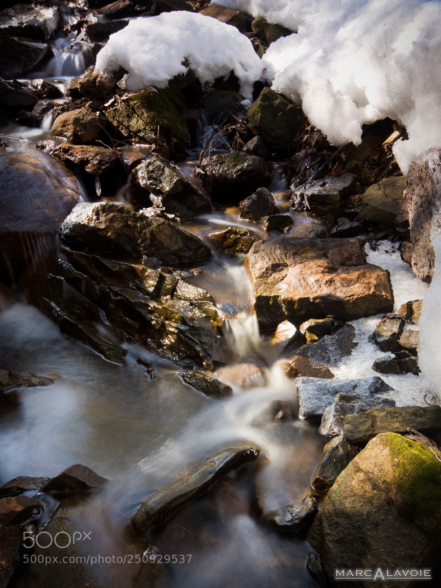 Pentax K-3 sample photo. Spring stream photography