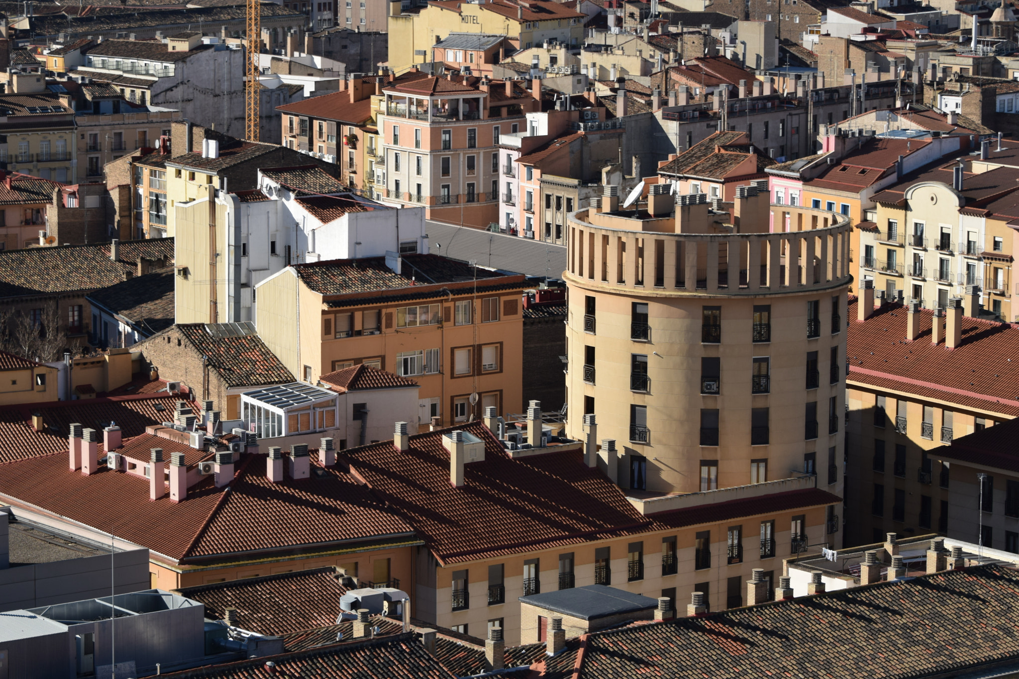Nikon D3300 sample photo. Techos de zaragoza photography
