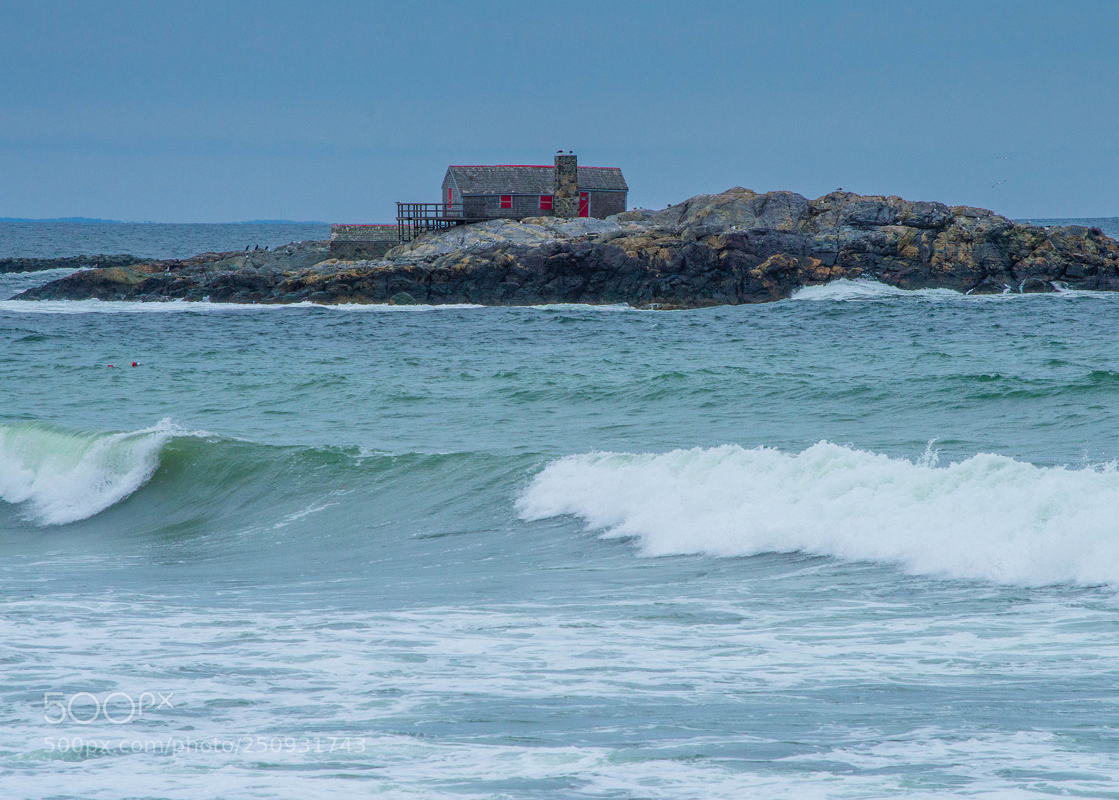 Nikon D3200 sample photo. Cottage on the rocks photography