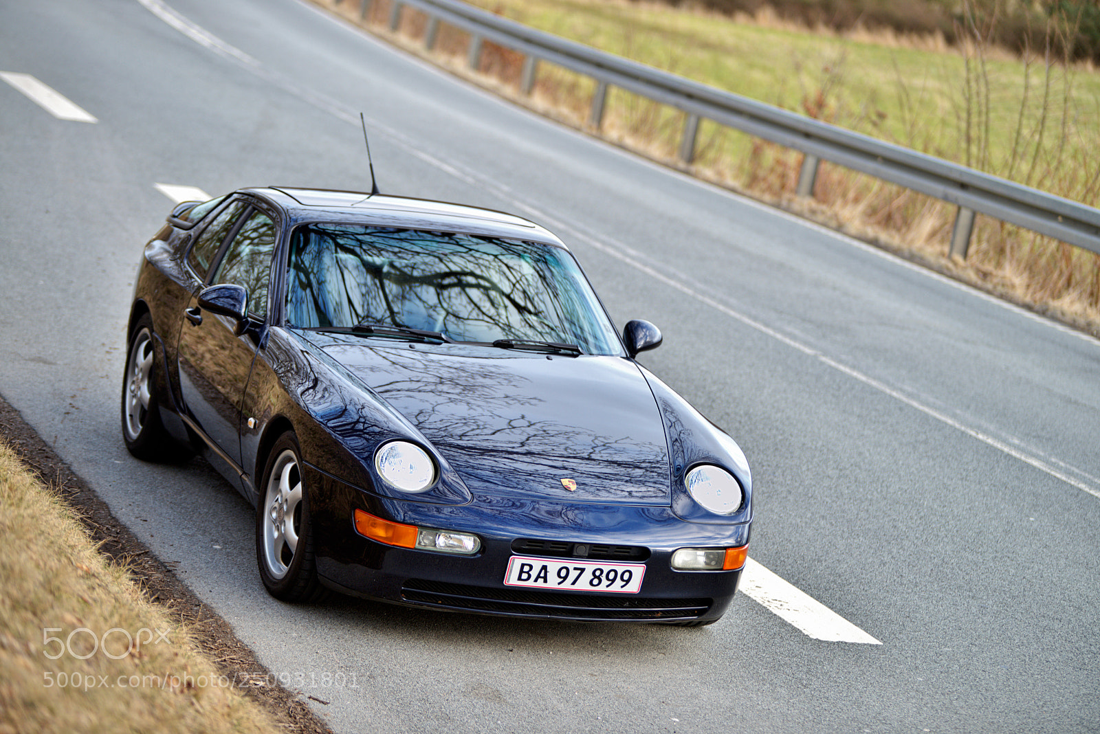 Nikon D800 sample photo. Porsche 968 photography