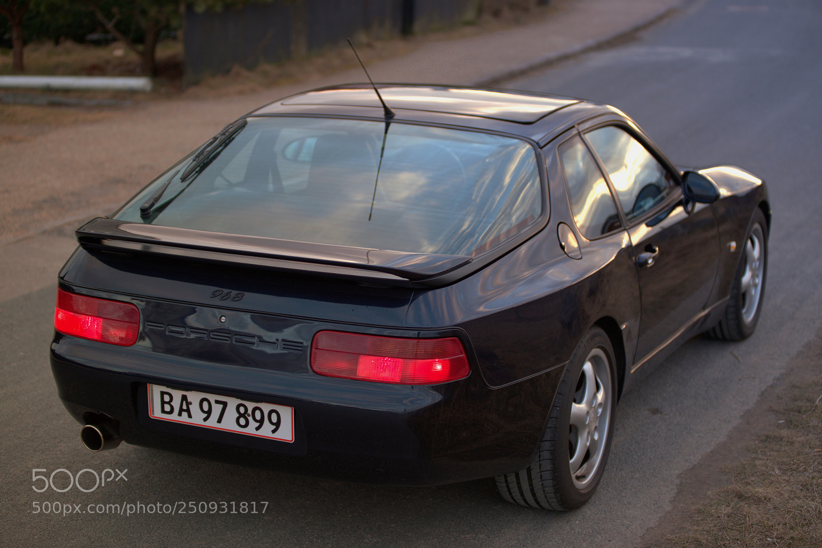 Nikon D800 sample photo. Porsche 968 photography