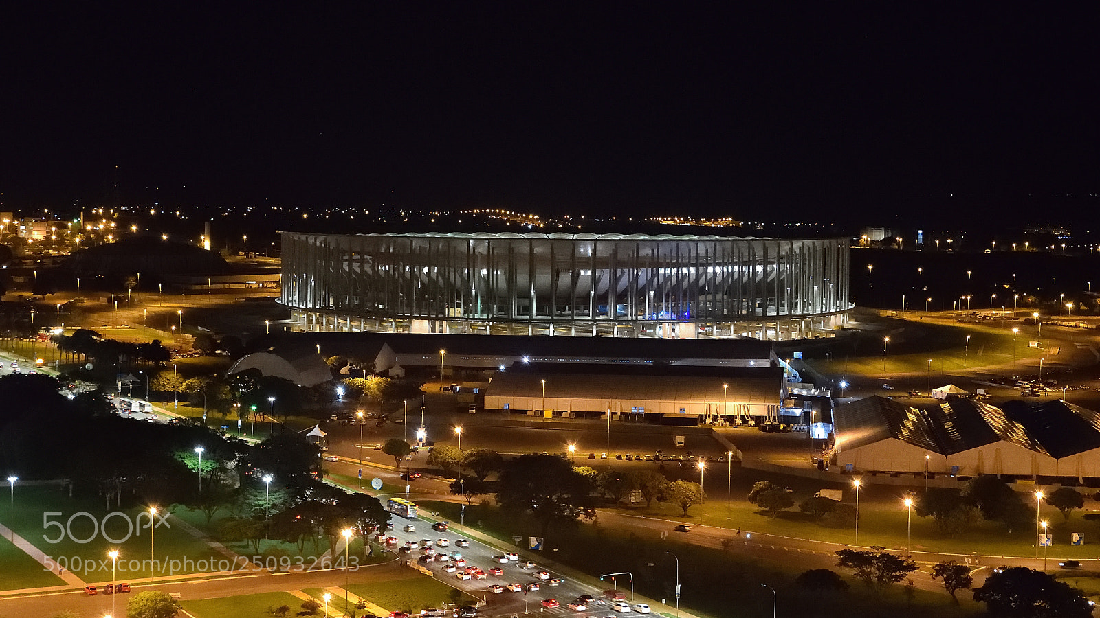 Nikon D5300 sample photo. National stadium seen from photography