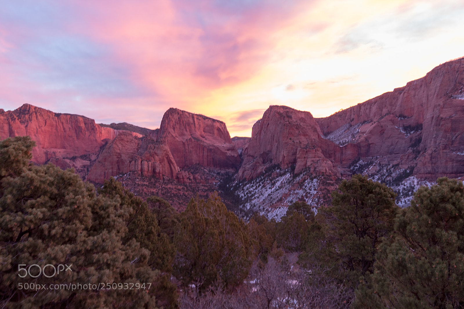 Canon EOS 1300D (EOS Rebel T6 / EOS Kiss X80) sample photo. Kolob canyon - zion photography